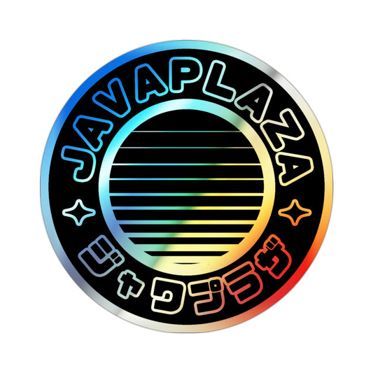 Javaplaza Holographic Sticker